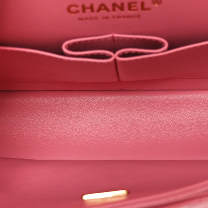 Chanel Caviar Quilted Medium Double Flap Pink 5 of 10