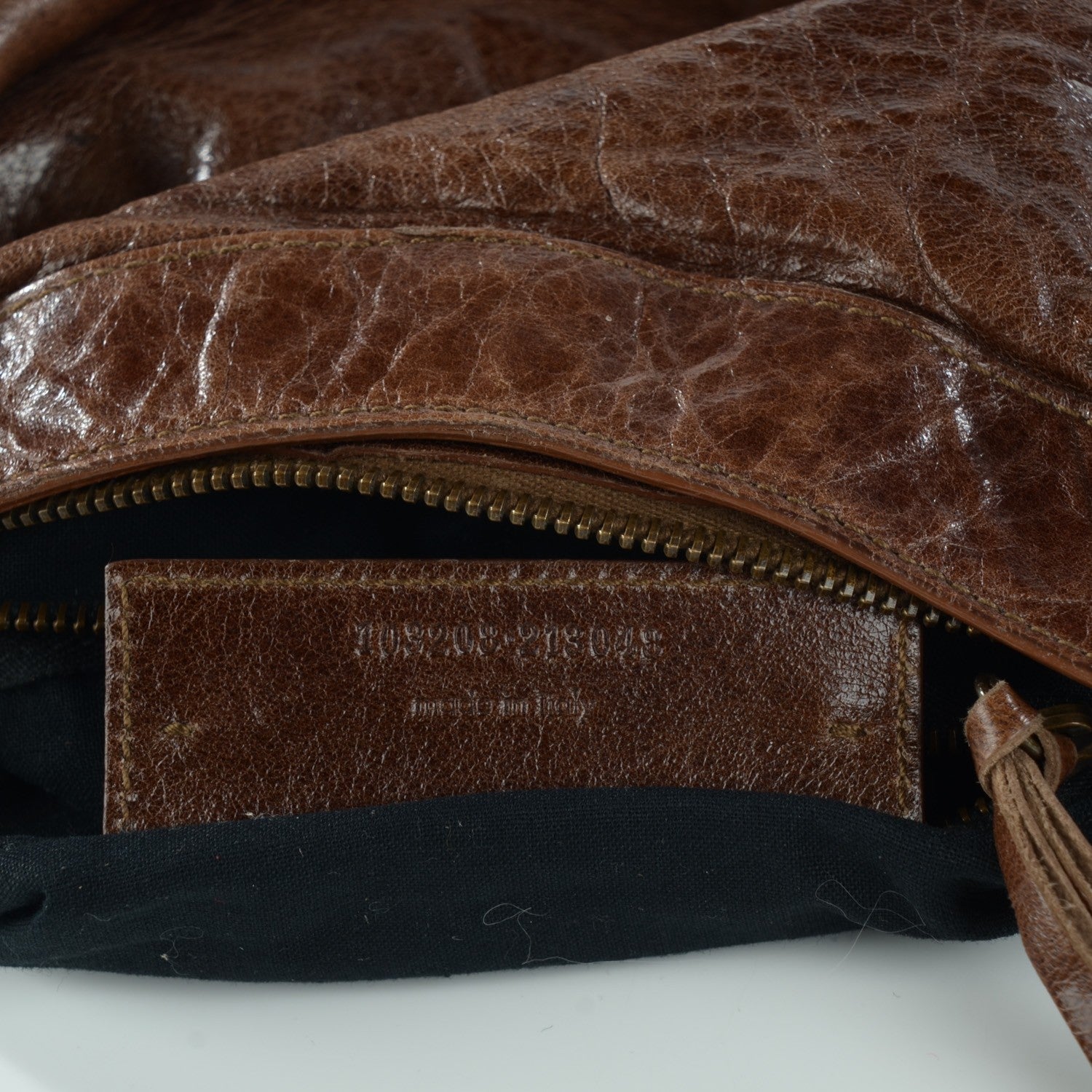 Balenciaga Chevre Classic Hardware First Olive Brown 6 of 9