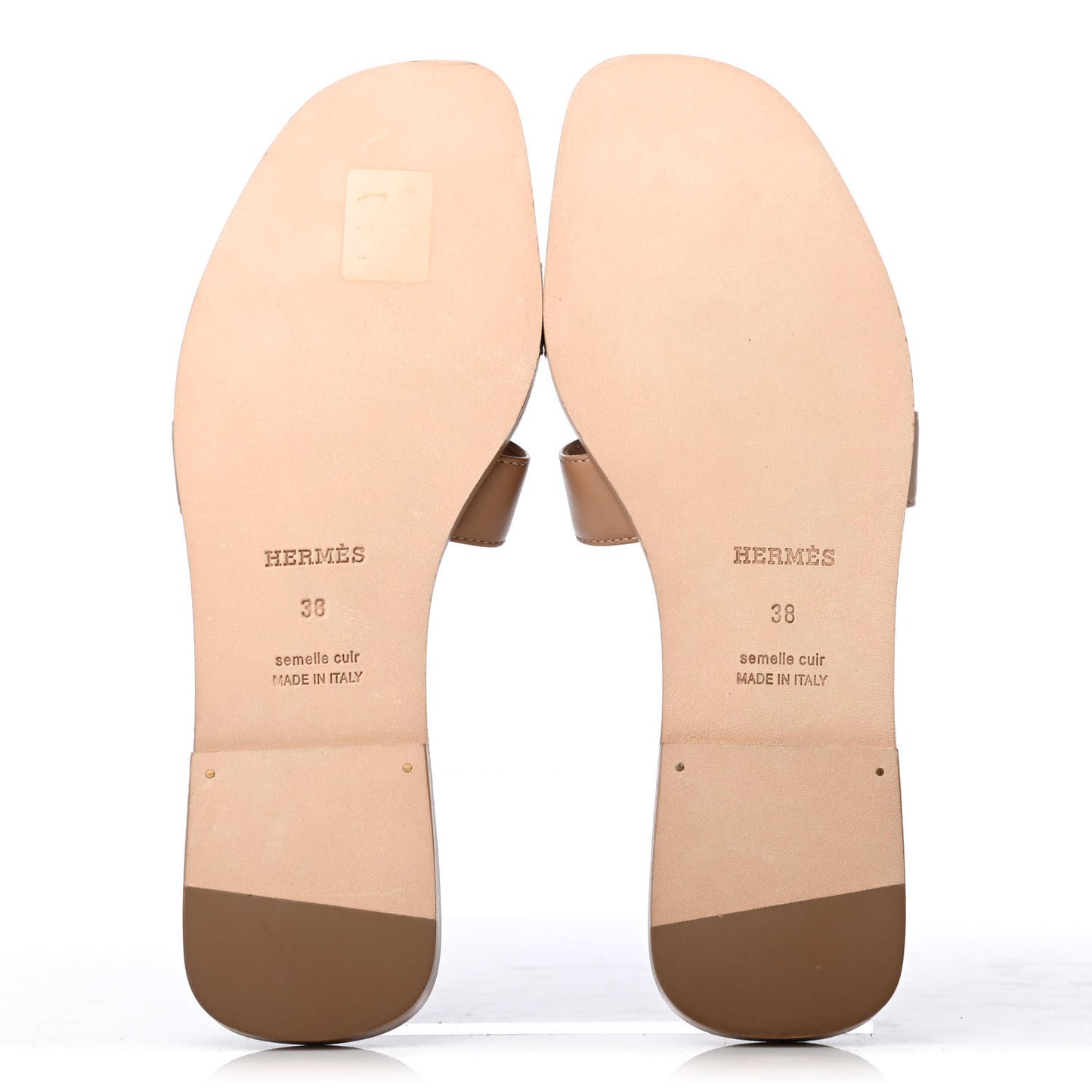 Box Calfskin Oran Sandals 38