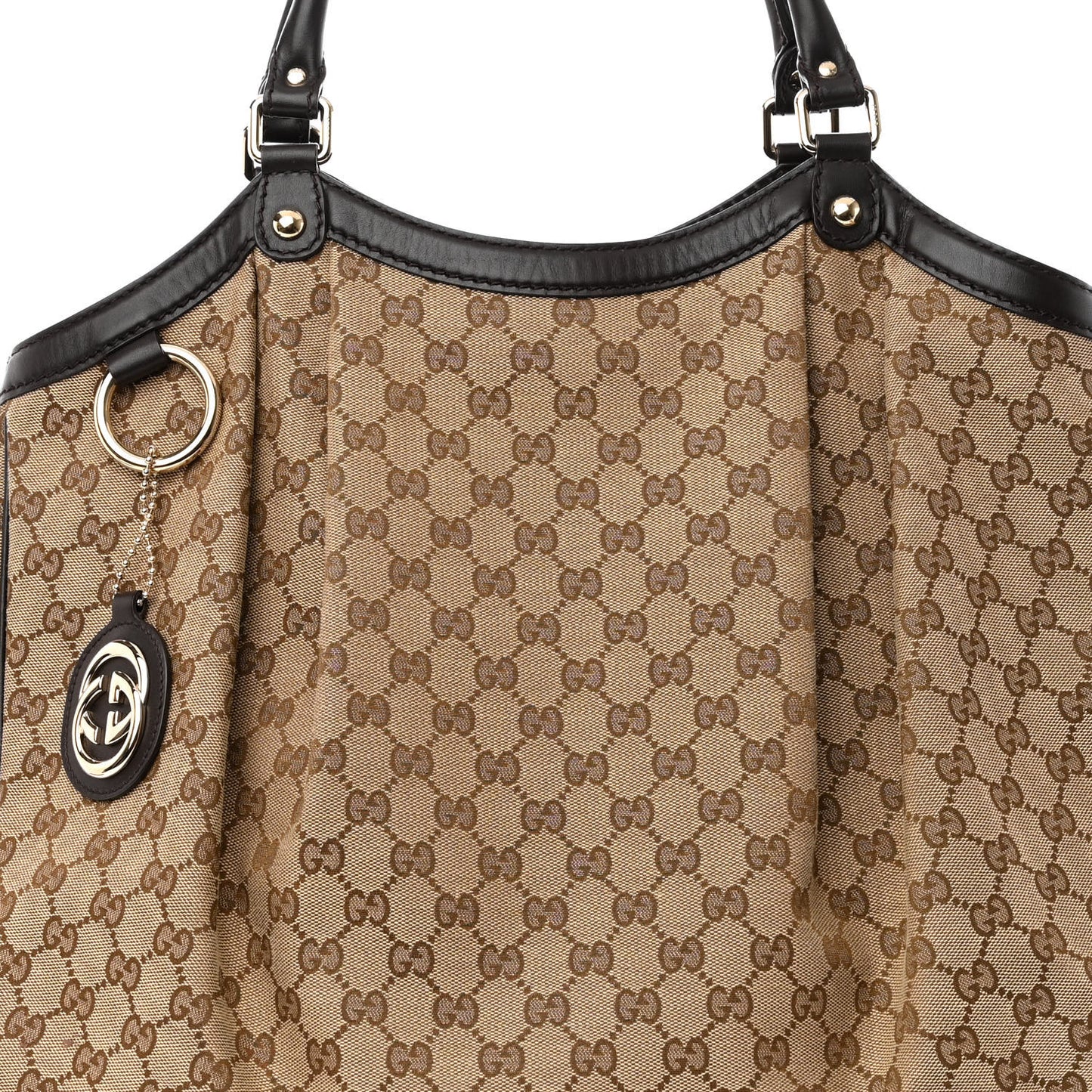 Monogram Large Sukey Tote Dark Brown