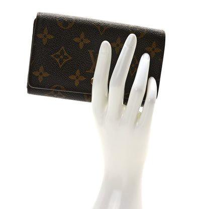 Louis Vuitton Monogram Porte-Monnaie Tresor Wallet 2 of 6