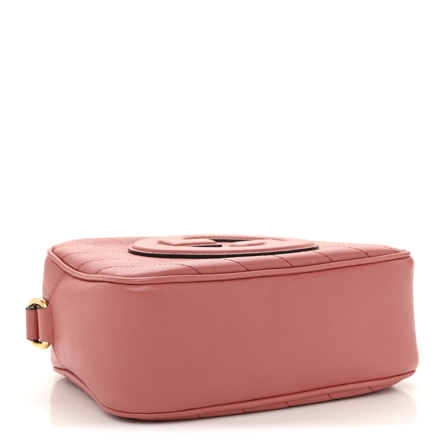 Sakai Be Green Calfskin Diagonal Stitched Small Blondie Shoulder Bag Gorgeus Grace