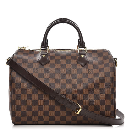 Louis Vuitton Damier Ebene Speedy Bandouliere 30 1 of 9