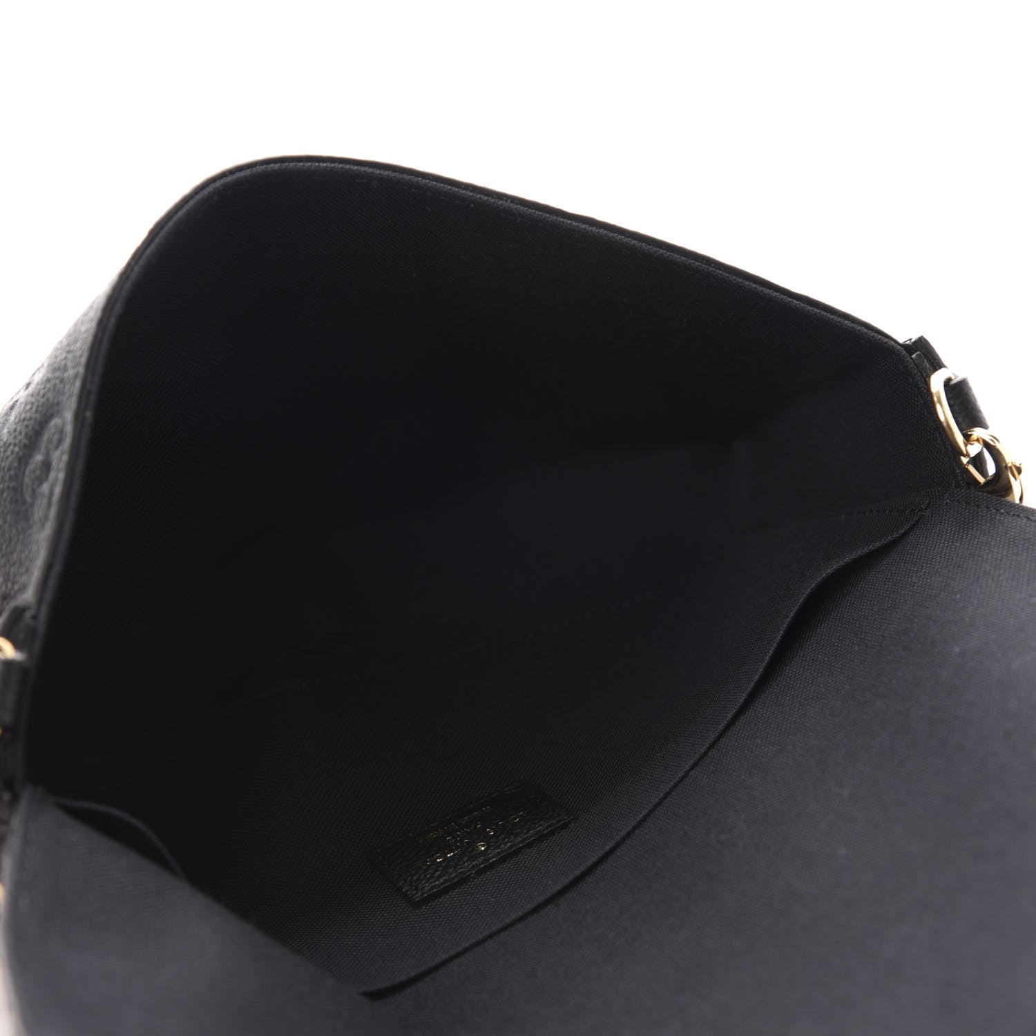 Louis Vuitton Empreinte Pochette Felicie Chain Wallet Black 5 of 11