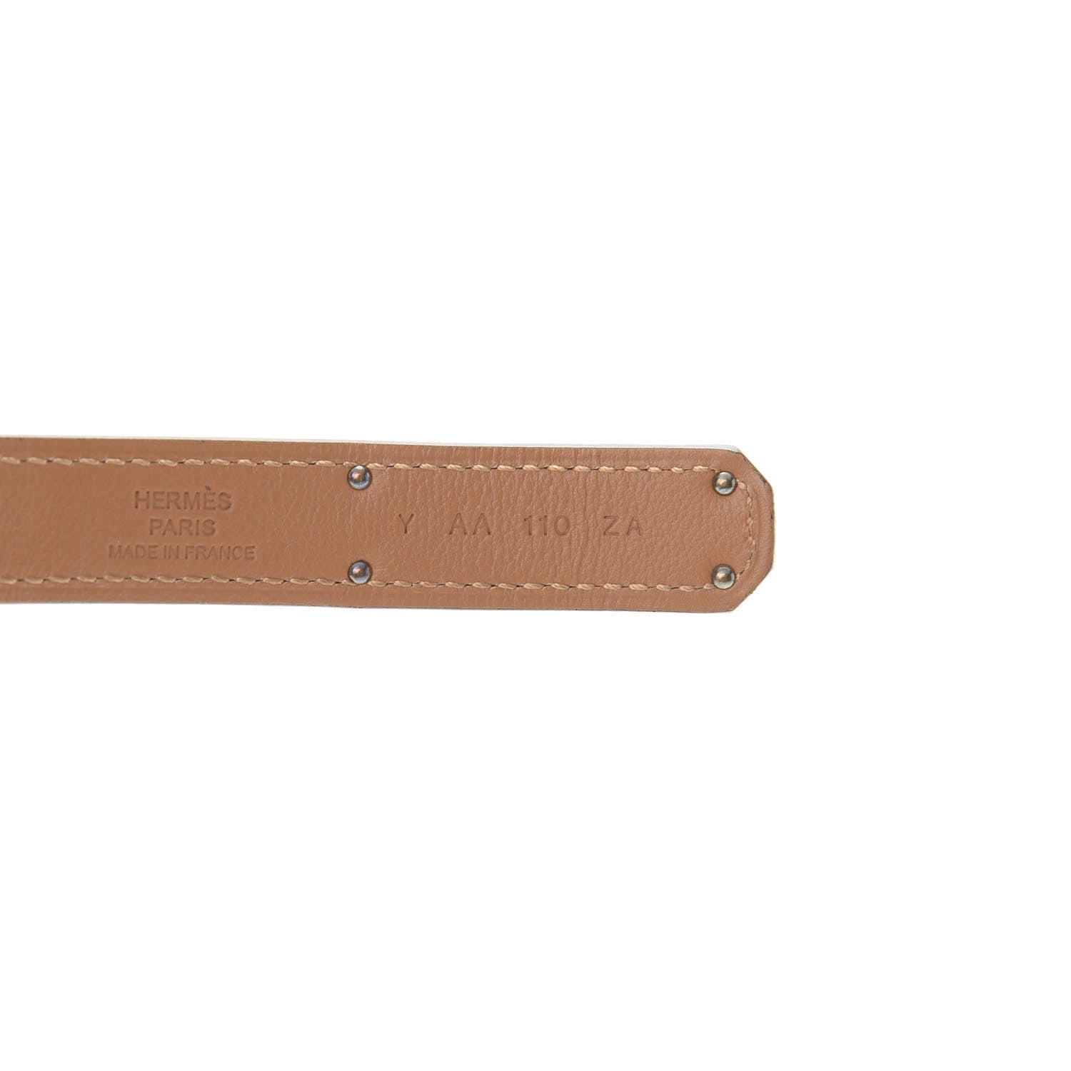 Hermes Epsom Kelly Belt Etoupe 4 of 5