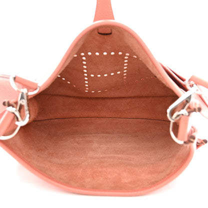 Hermes Taurillon Clemence Evelyne III PM Crevette 5 of 10
