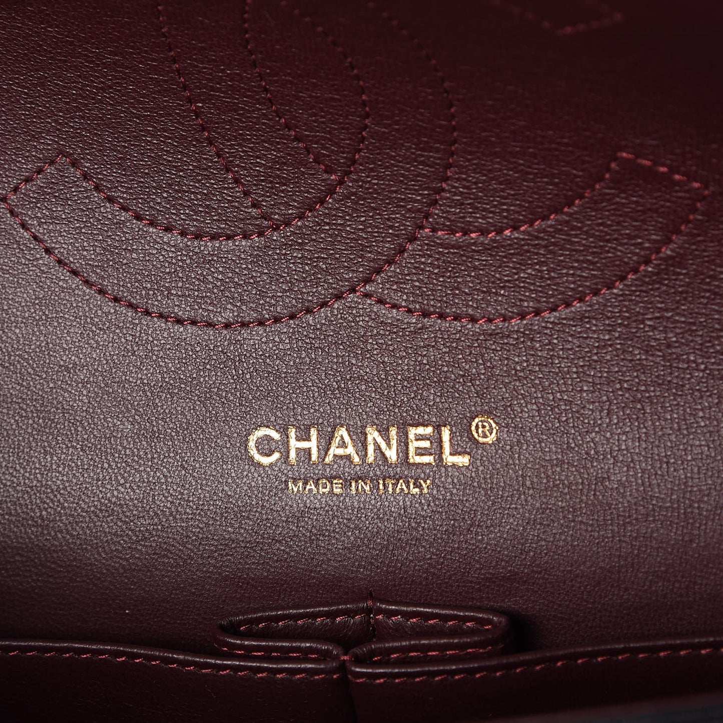 Lambskin Quilted Jumbo Double Flap Black