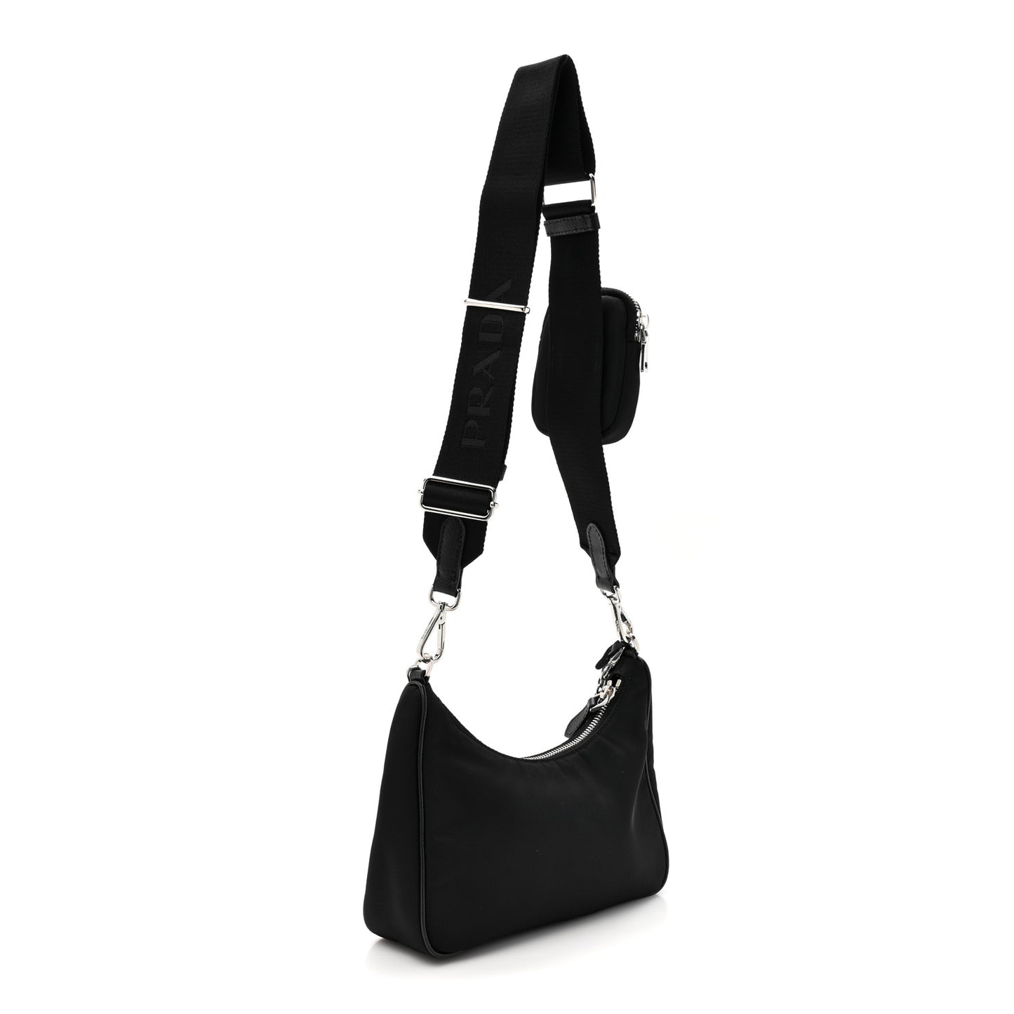 Nylon Re-Edition 2005 Shoulder Bag Black