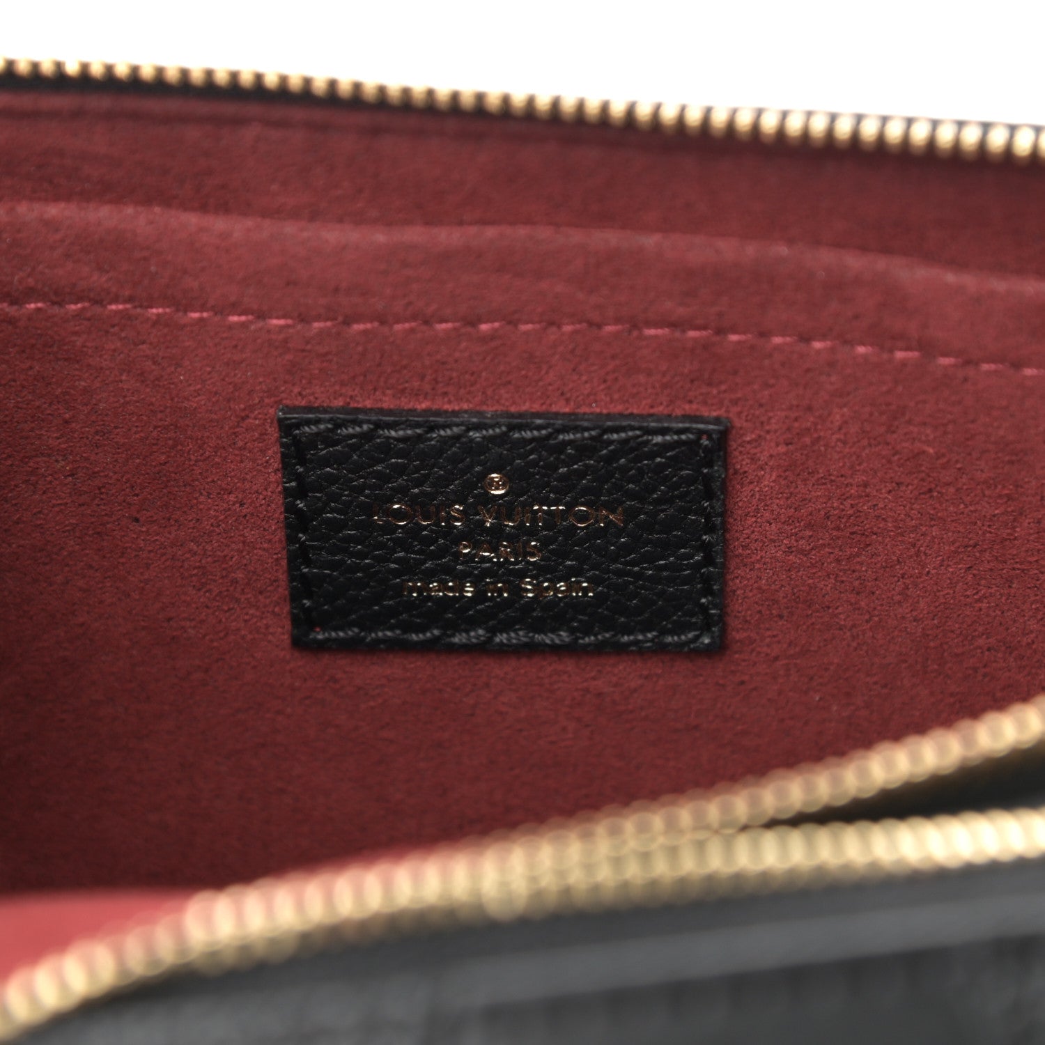 Louis Vuitton Empreinte Monogram Giant Multi Pochette Accessories Black Beige 7 of 11