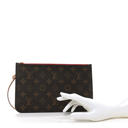 Louis Vuitton Monogram Neverfull MM GM Pochette Cherry 2 of 6