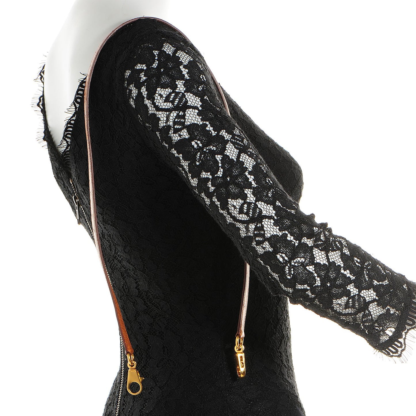 Ostrich Shoulder Strap Cognac