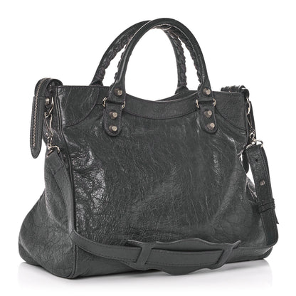 Balenciaga Agneau Giant 12 Silver Hardware Velo Gris Fossile Anthracite 4 of 15