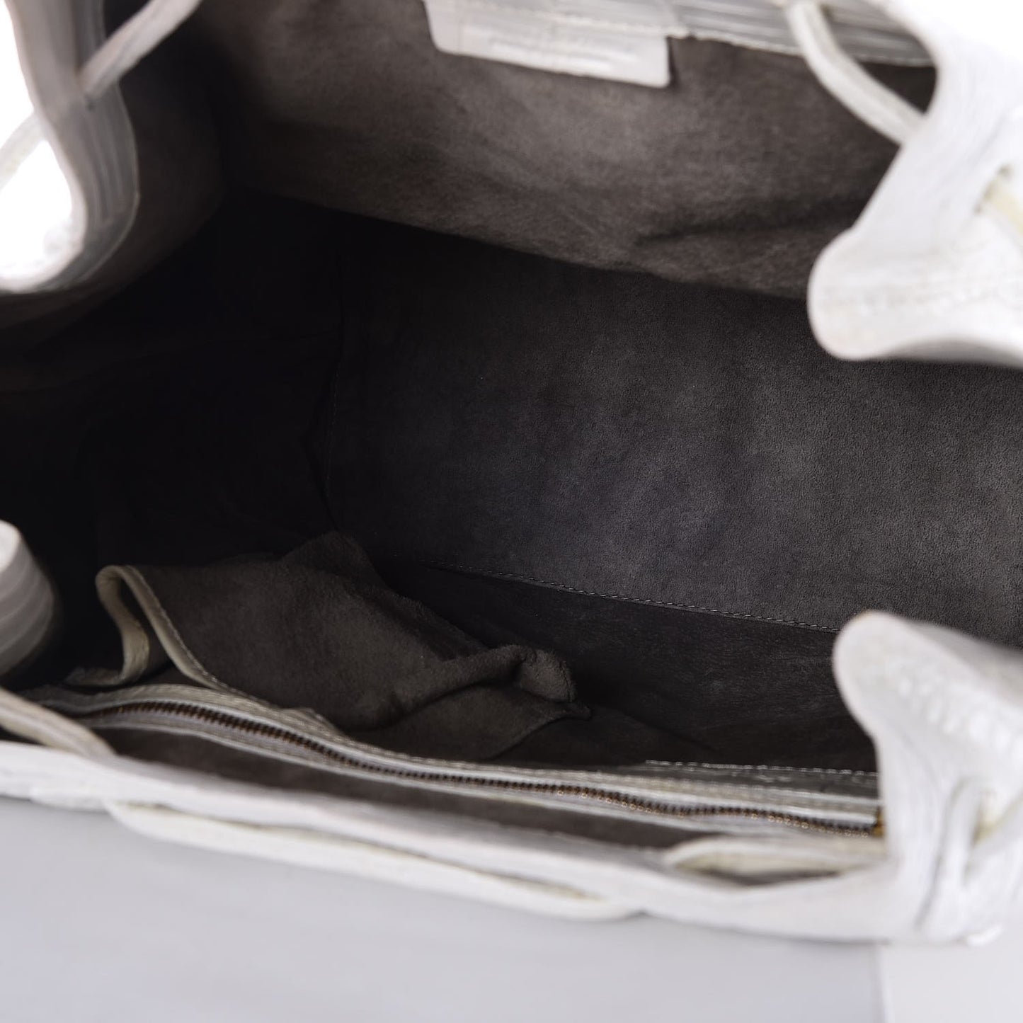 Crocodile Backpack White