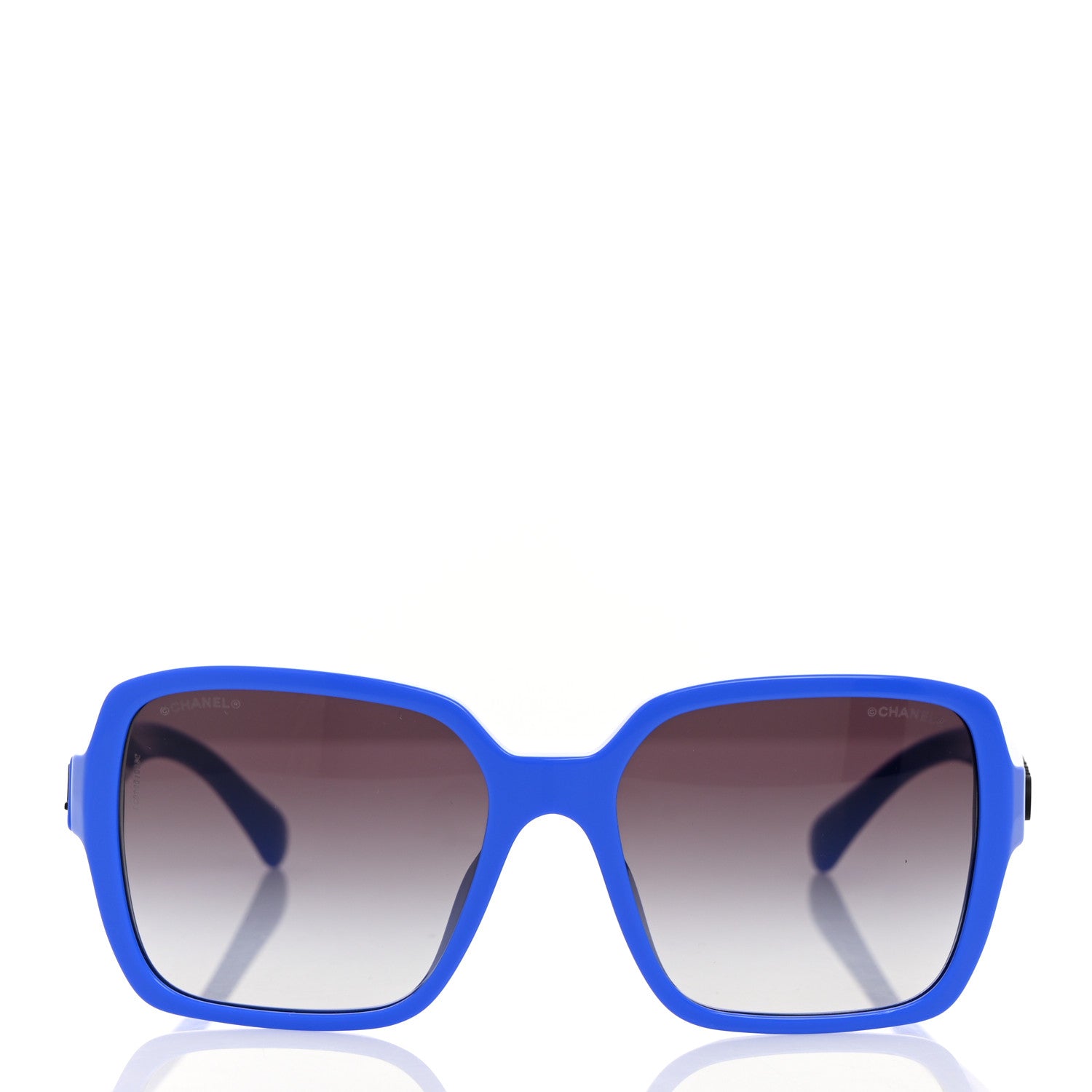 Chanel Acetate Square Sunglasses 5408-A Blue 2 of 8