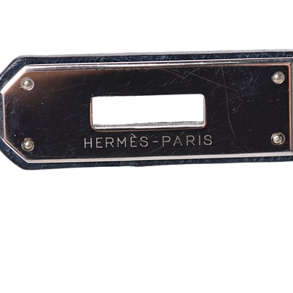 Hermes Ostrich Kelly Sellier 28 Bleu Roi 20 of 49
