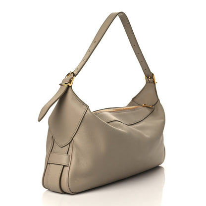 Celine Supple Calfskin Medium Romy Shoulder Bag Safari 3 of 6