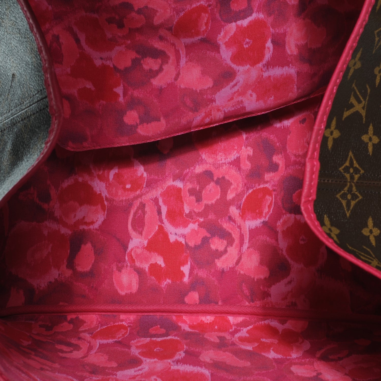Louis Vuitton Monogram Articles de Voyage Ikat Neverfull GM Rose Indien 5 of 7