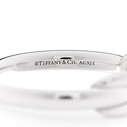 Tiffany Sterling Silver Infinity Ring 54 7 4 of 4