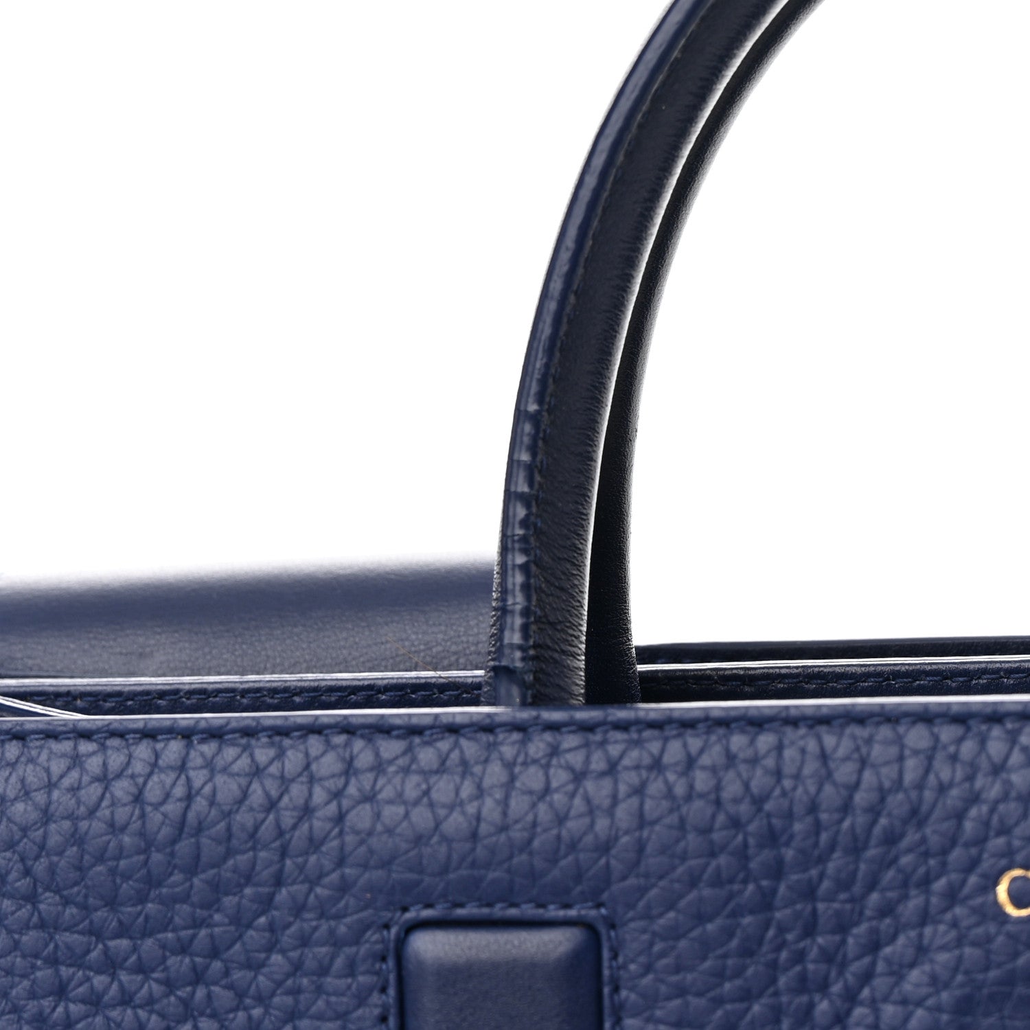 Christian Dior Bullcalf Medium Diorever Flap Navy 14 of 16