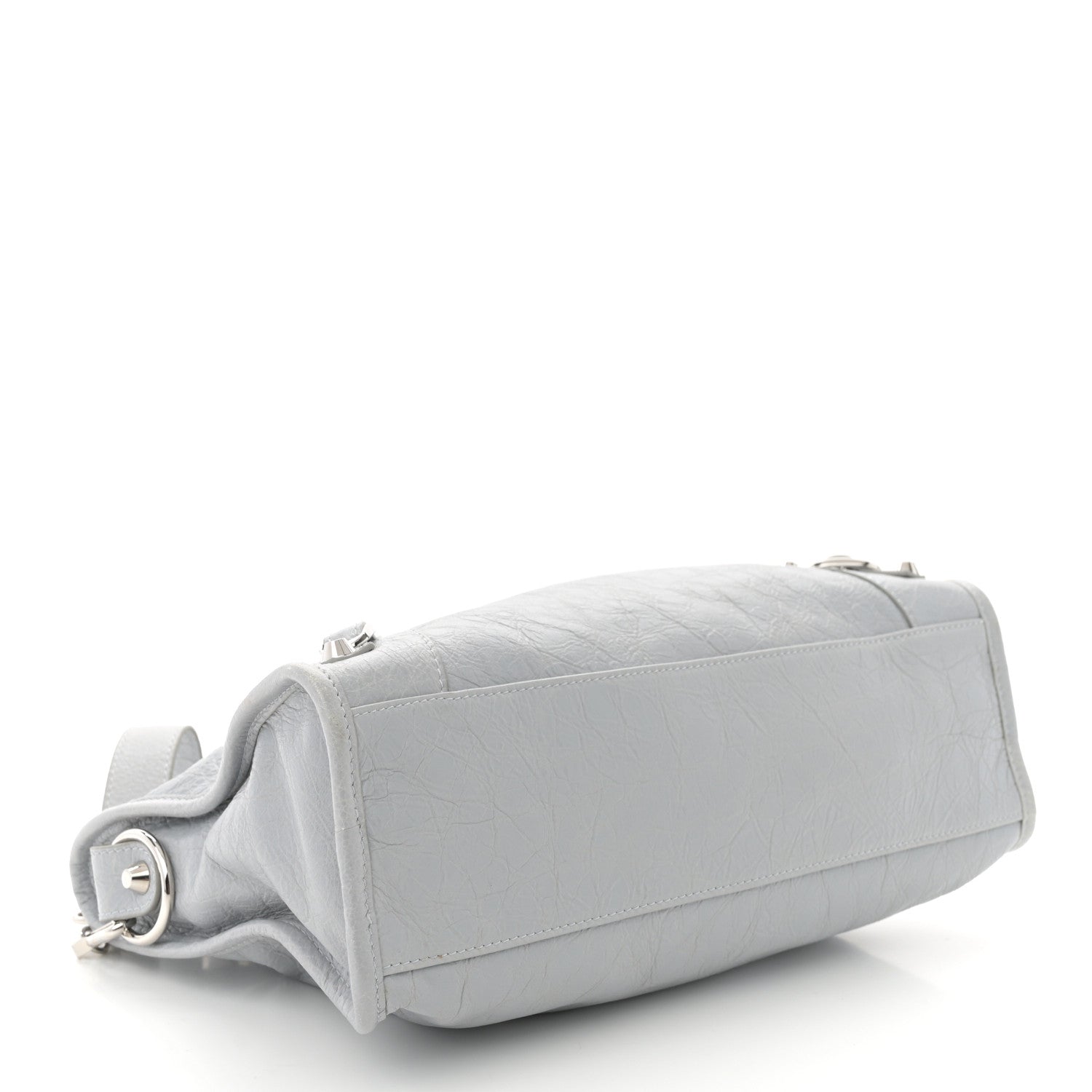 Balenciaga Agneau Arena Classic Silver Hardware Small Le City Light Grey 4 of 10