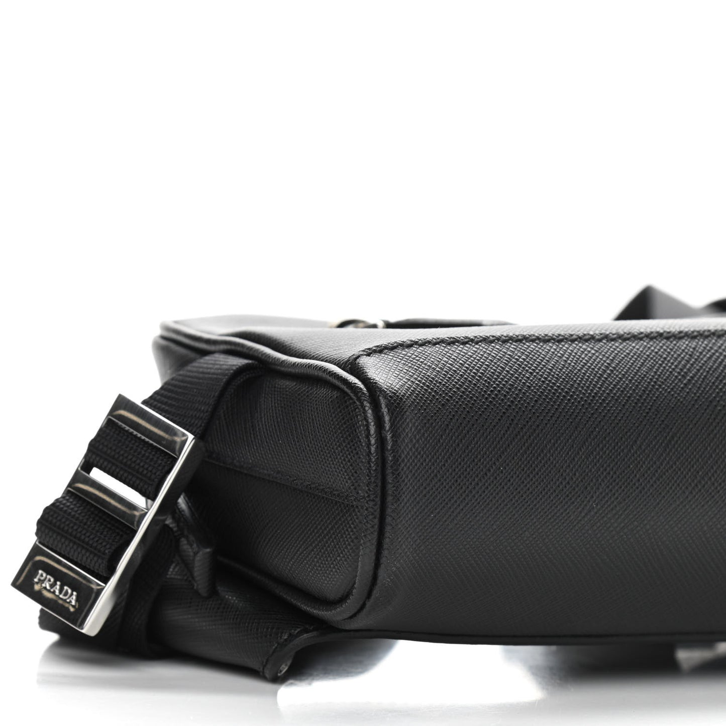 Saffiano Travel Belt Bag Black