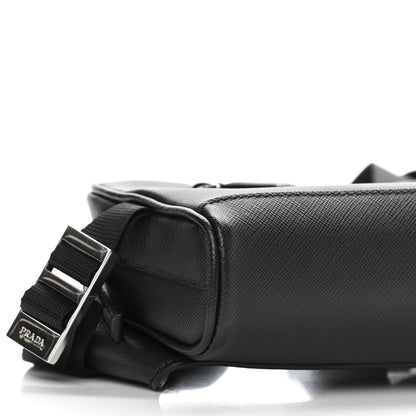 Prada Saffiano Travel Belt Bag Black 5 of 10