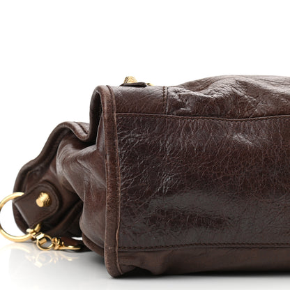Balenciaga Agneau Giant 12 Gold Hardware City Cigare Fonce 7 of 10