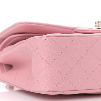 Chanel Caviar Quilted Small Double Flap Pink 8 of 9