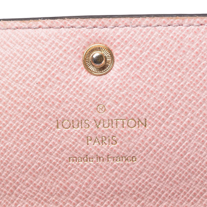 Louis Vuitton Damier Ebene Multicles 6 Key Holder Rose Ballerine 2 of 15