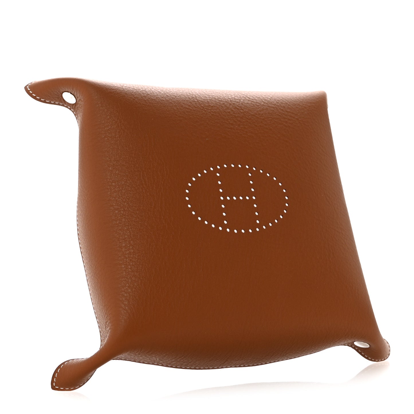Taurillon Clemence Mises et Relances Change Tray Rouge H Fauve