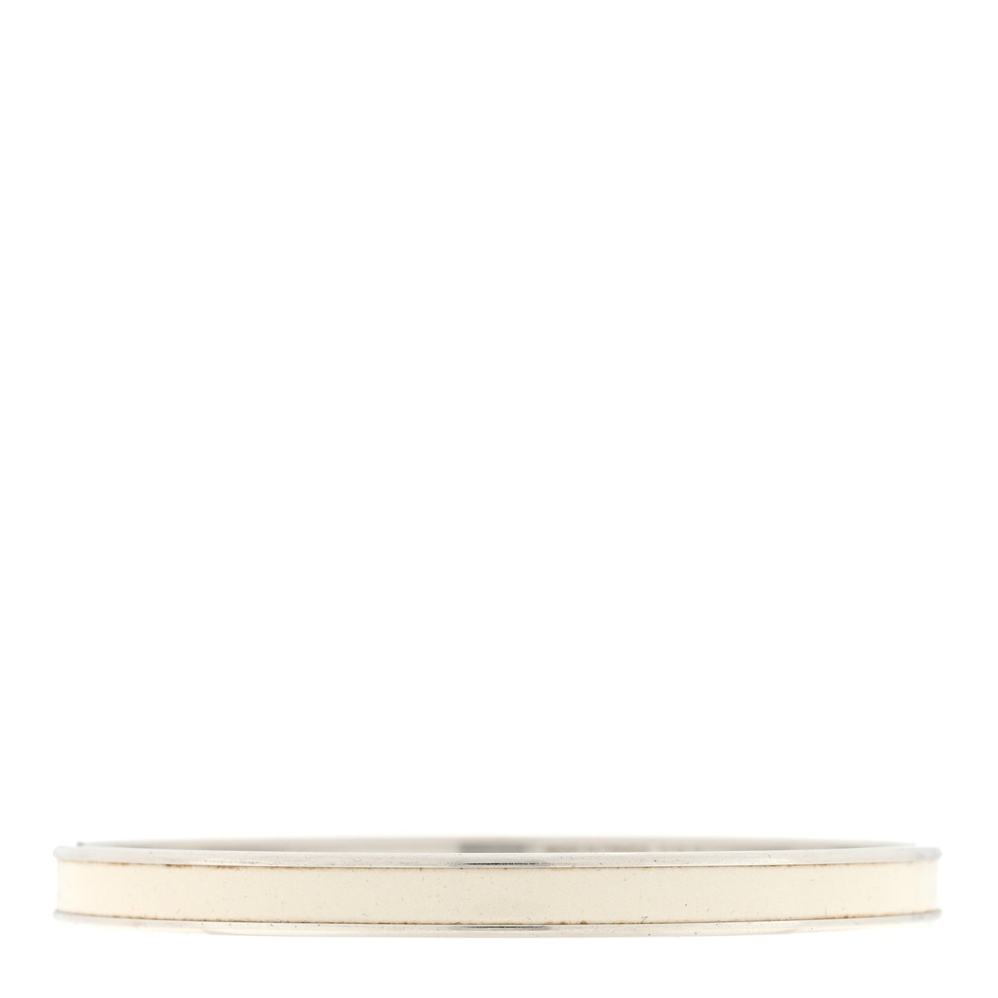 Enamel Uni Bangle White