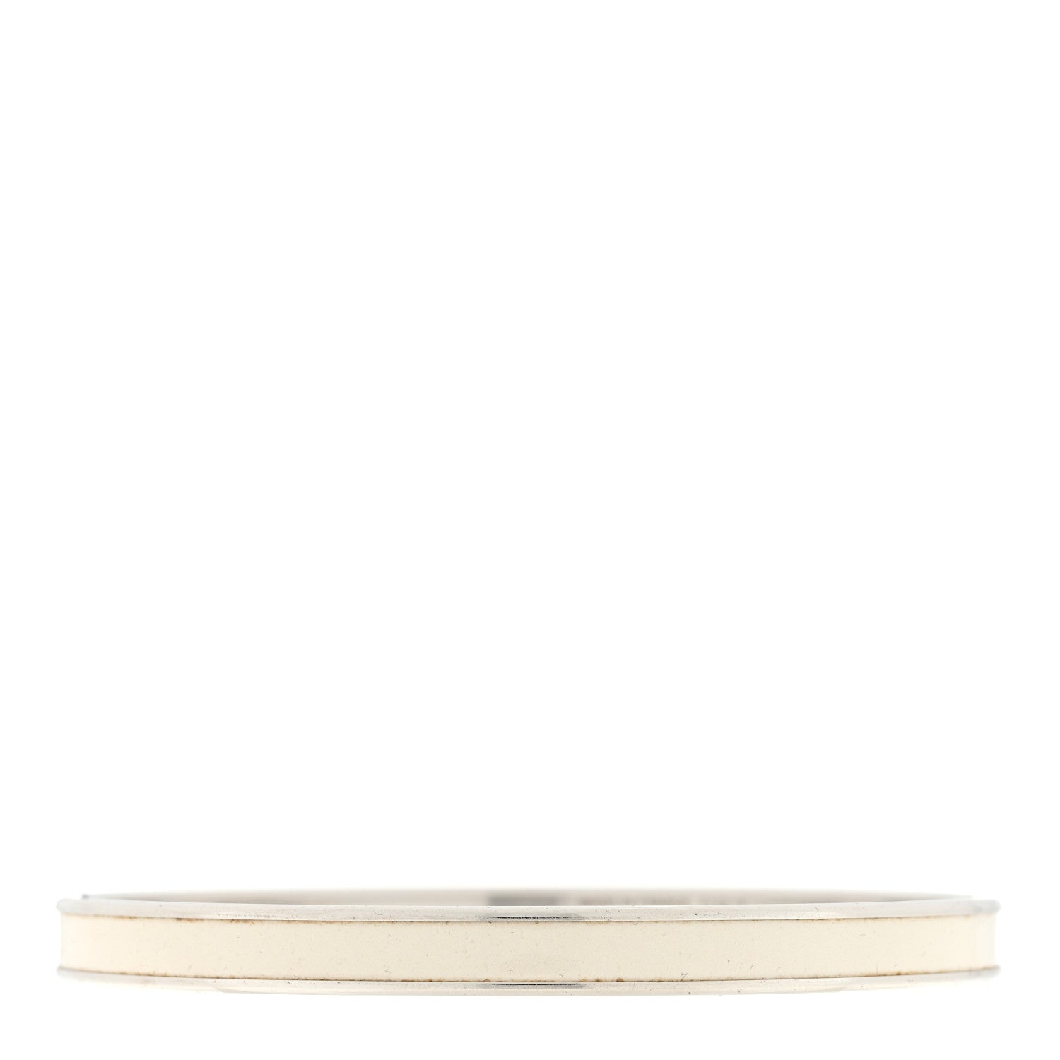 Hermes Enamel Uni Bangle White 2 of 3