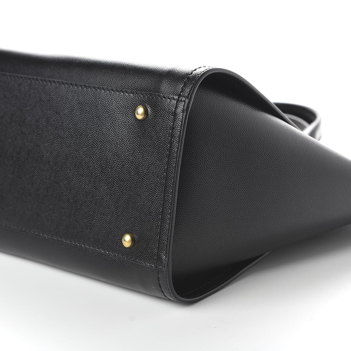Caviar Small Studded Deauville Tote Black