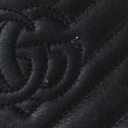 Gucci Calfskin Matelasse GG Marmont Wallet Black 7 of 9