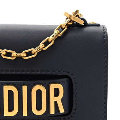 Christian Dior Calfskin Mini J'Adior Chain Flap Bag Navy Blue 8 of 10