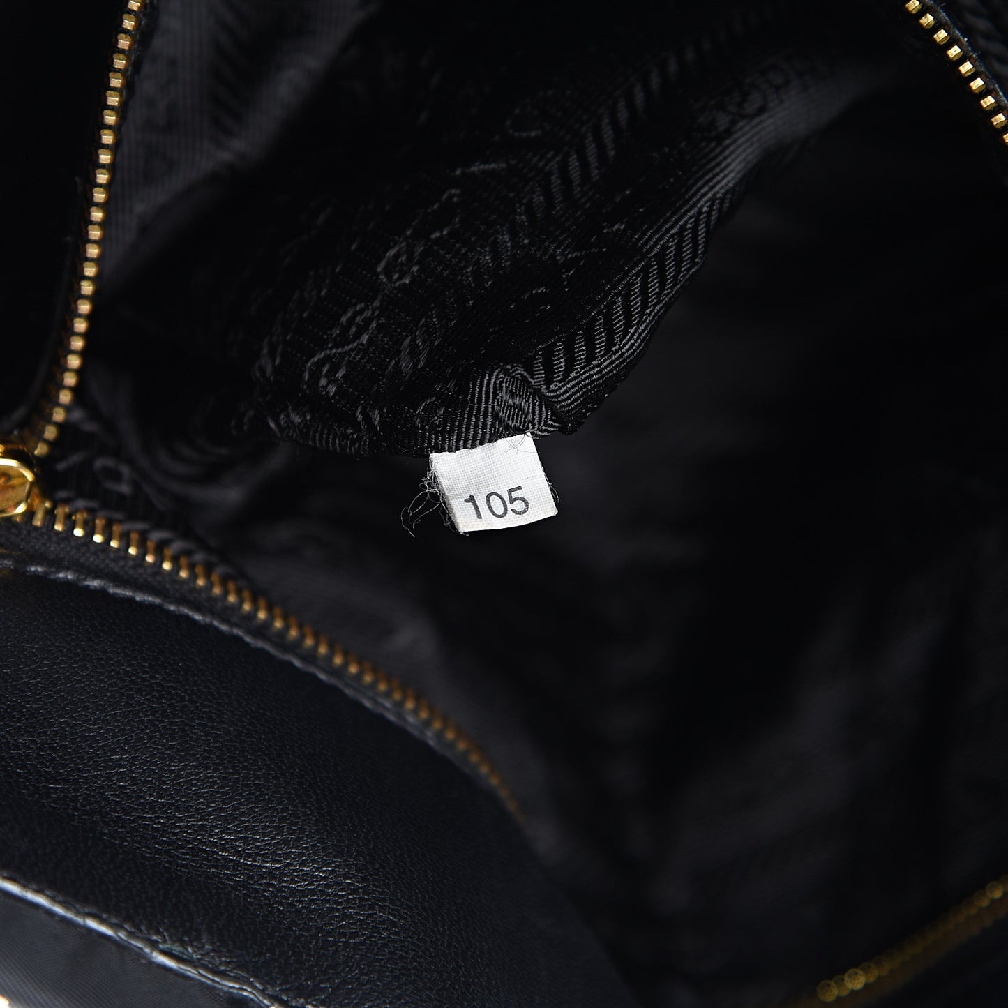 Tessuto Nylon Gaufre Tote Black