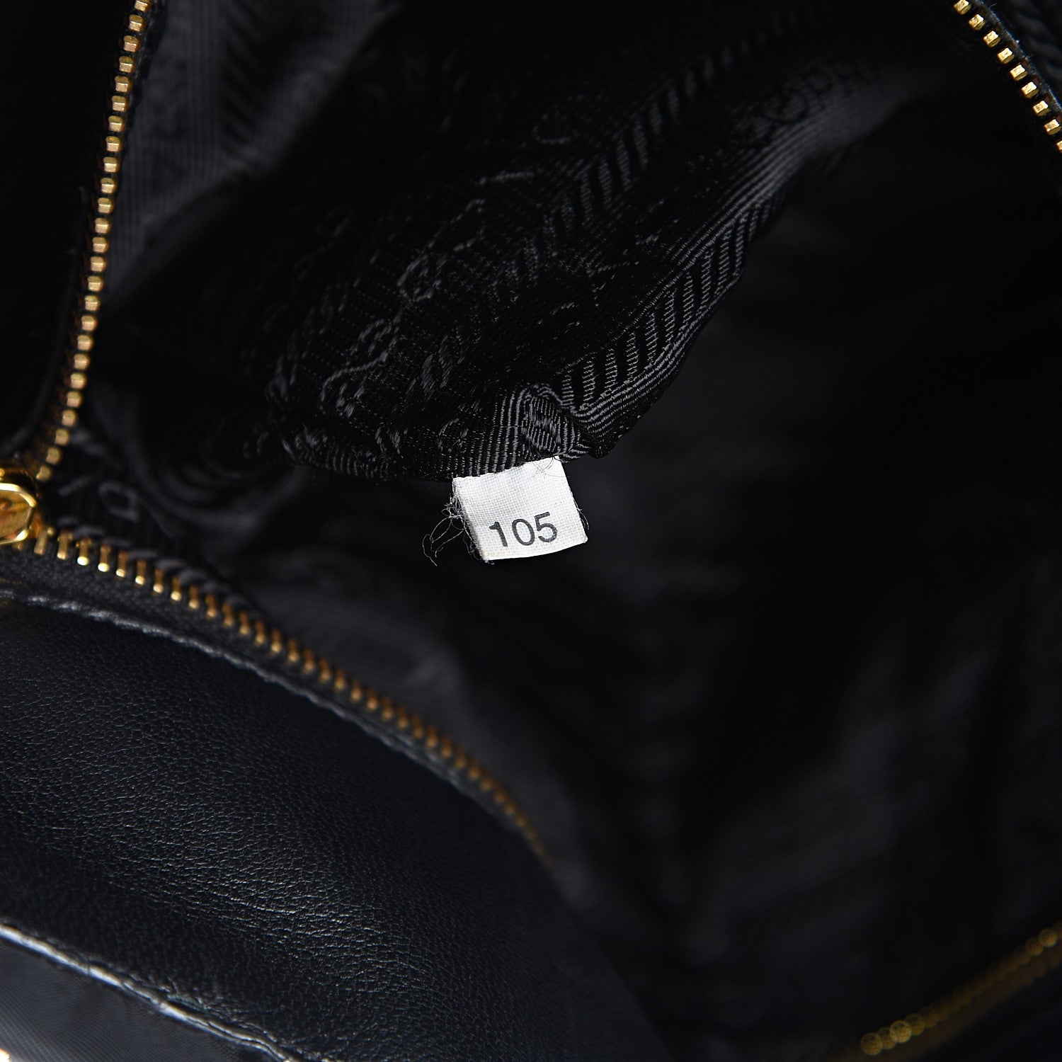 Prada Tessuto Nylon Gaufre Tote Black 7 of 12