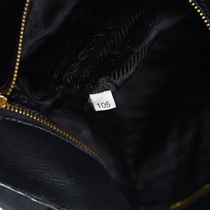Prada Tessuto Nylon Gaufre Tote Black 7 of 12