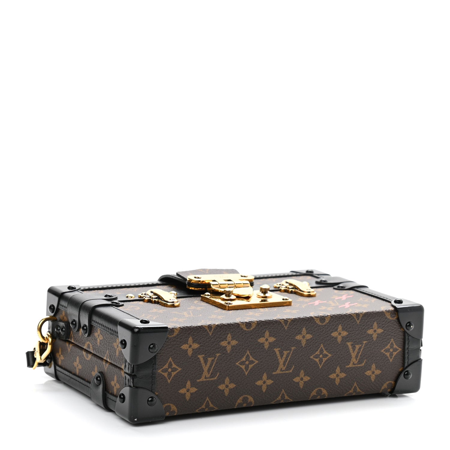 Louis Vuitton Monogram Petite Malle Black 4 of 9