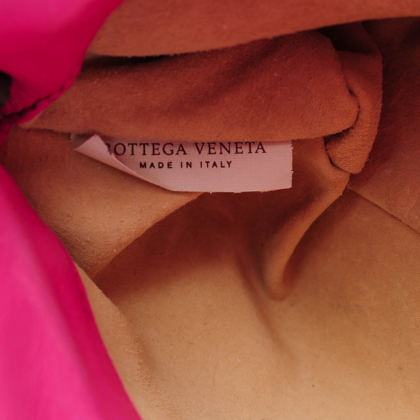 Nappa Intrecciato Small Shoulder Bag Pink