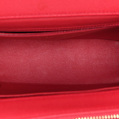 Chanel Caviar Quilted Medium Business Affinity Flap Red 5 of 10