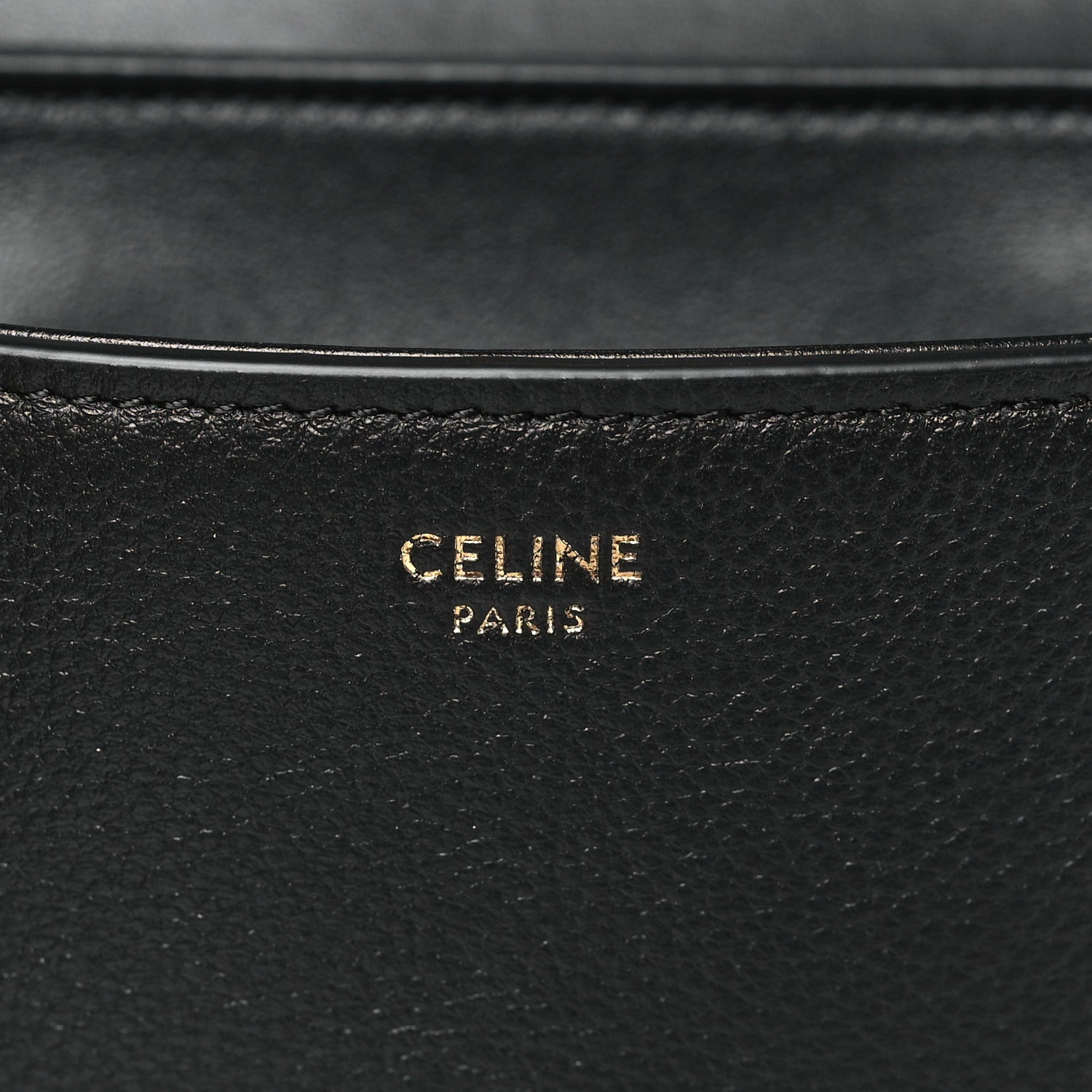 Celine Supple Calfskin Mini Victoire Bag Black 6 of 10