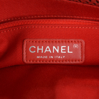 Chanel Perforated Calfskin Up In The Air Flap Red 6 of 9