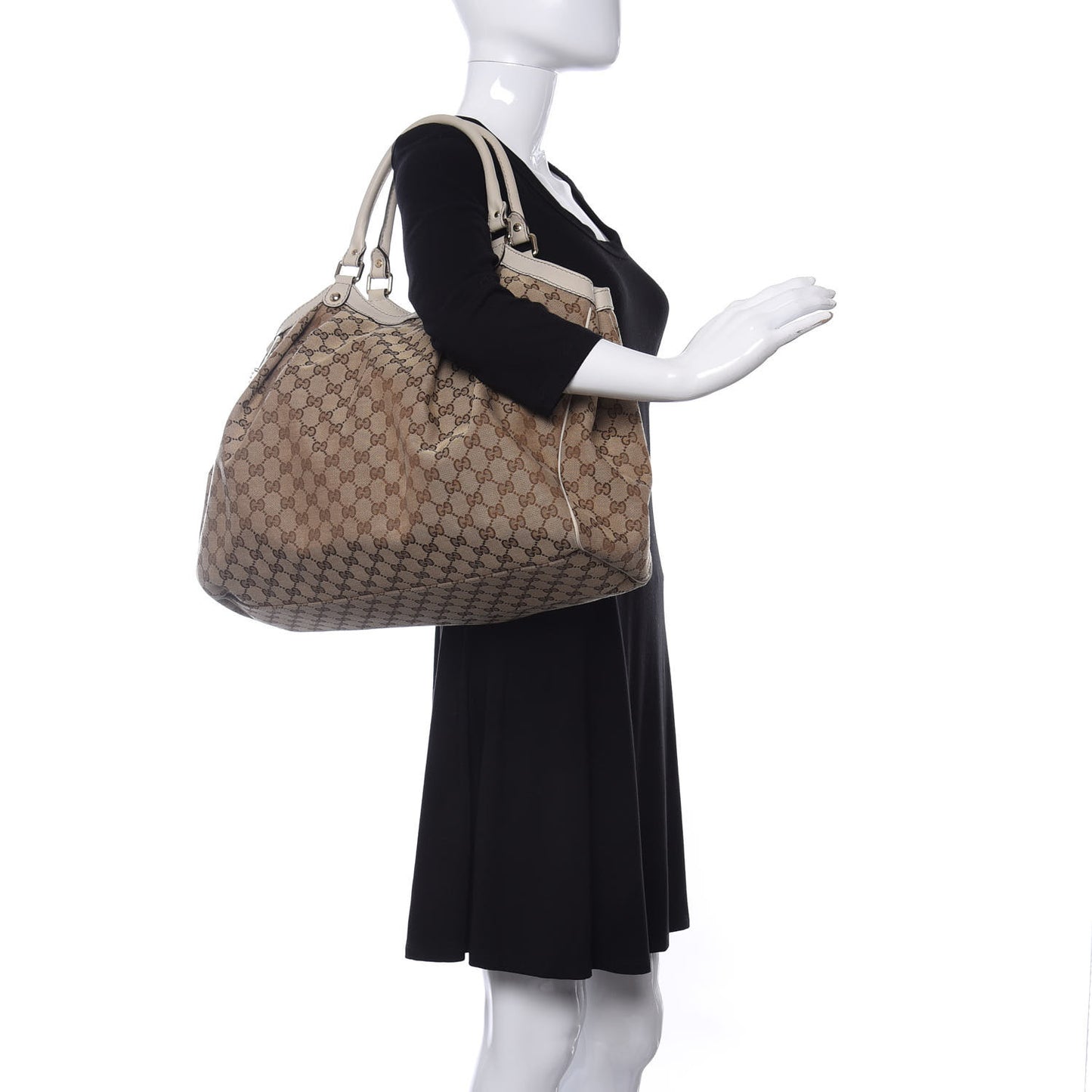 Monogram Large Sukey Tote Off White