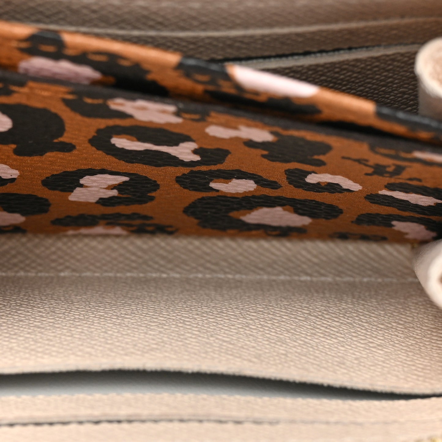 Monogram Giant Wild At Heart Zippy Coin Purse Creme