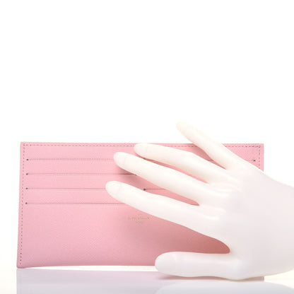 Louis Vuitton Calfskin Felicie Card Holder Insert Rose Ballerine 2 of 10