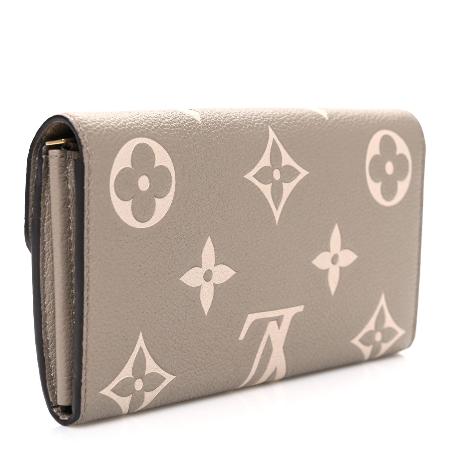 Empreinte Monogram Giant Sarah Wallet Tourterelle Creme