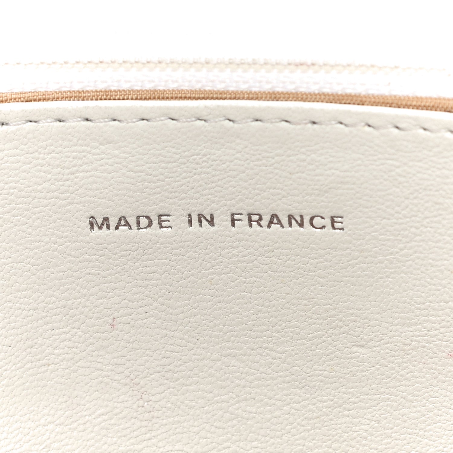 Chanel Caviar Timeless CC Wallet on Chain WOC White 6 of 21