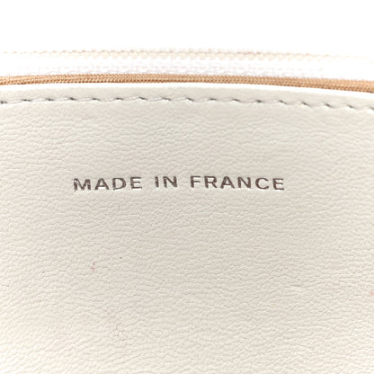 Chanel Caviar Timeless CC Wallet on Chain WOC White 6 of 21