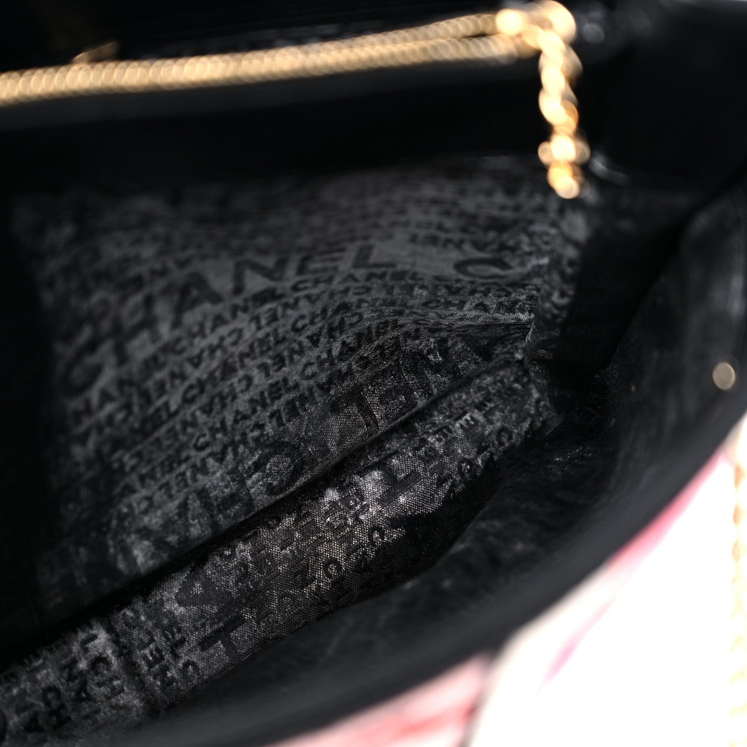Chanel Needlepoint Precious Symbols Shoulder Bag Black 11 of 15